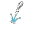 Sterling Silver Kidz Charm Sterling Silver Enamel Kidz Charm - Crown - Jewellery Princess