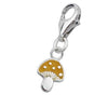 Sterling Silver Kidz Charm Sterling Silver Enamel Kidz Charm -Toadstool - Jewellery Princess