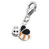 Sterling Silver Kidz Charm Sterling Silver Enamel Kidz Charm - Bumble Bee - Jewellery Princess