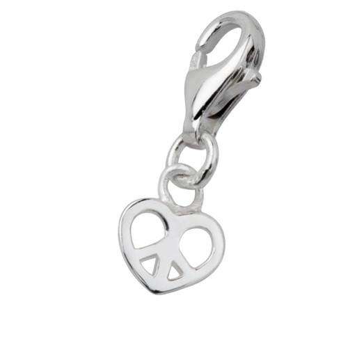 Sterling Silver Kidz Charm Sterling Silver Enamel Kidz Charm - Peace - Jewellery Princess