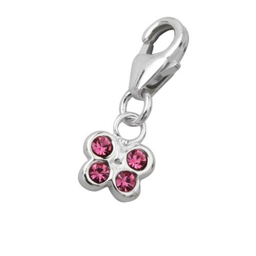 Sterling Silver Kidz Charm Sterling Silver Bling Kidz Charm - Butterfly - Jewellery Princess