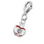 Sterling Silver Bling Kidz Charm - Apple