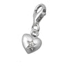 Sterling Silver Kidz Charm Sterling Silver Bling Kidz Charm - Heart - Jewellery Princess