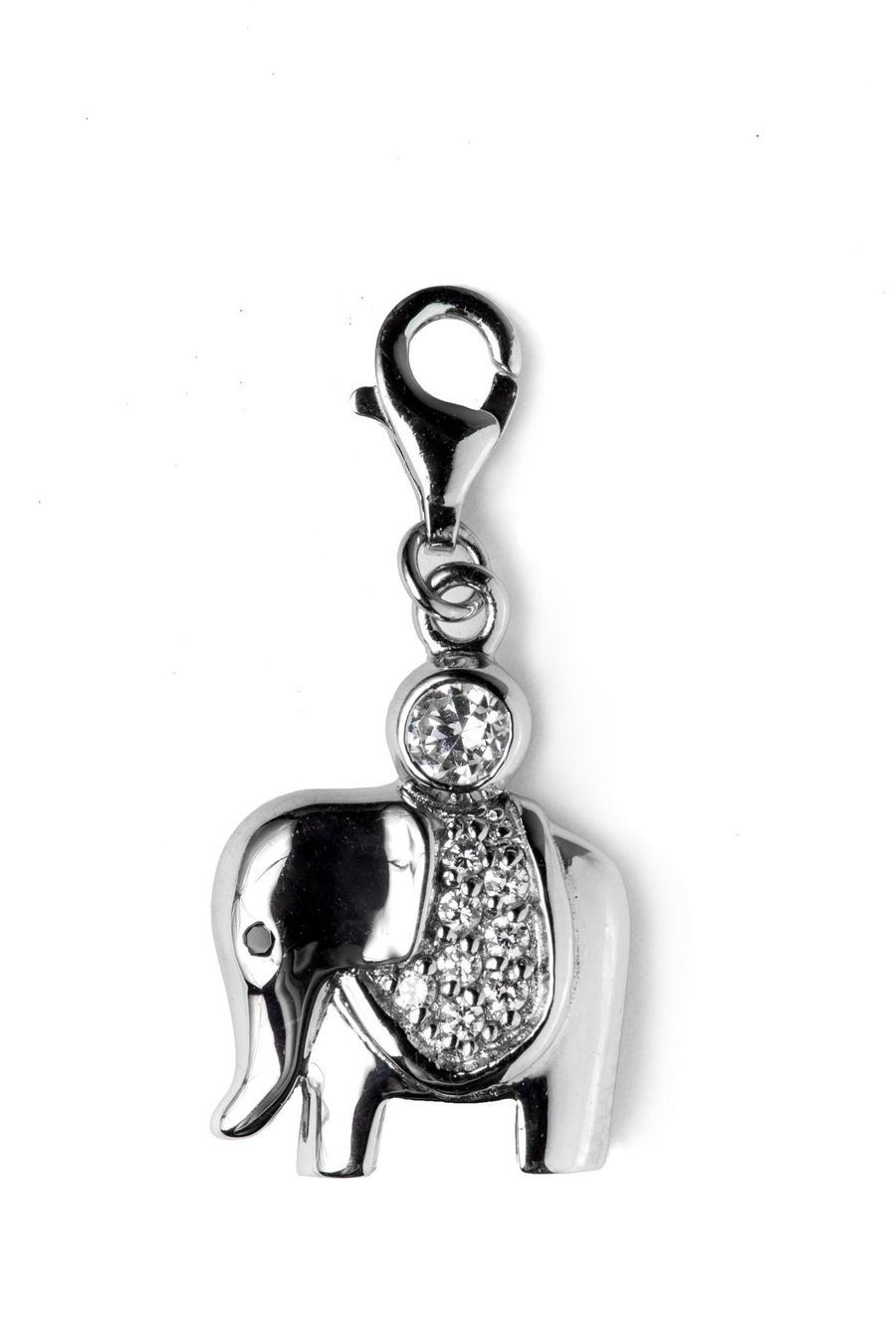 Sterling Silver Kidz Charm Sterling Silver Bling Kidz Charm - Father Elephant - Shen Star