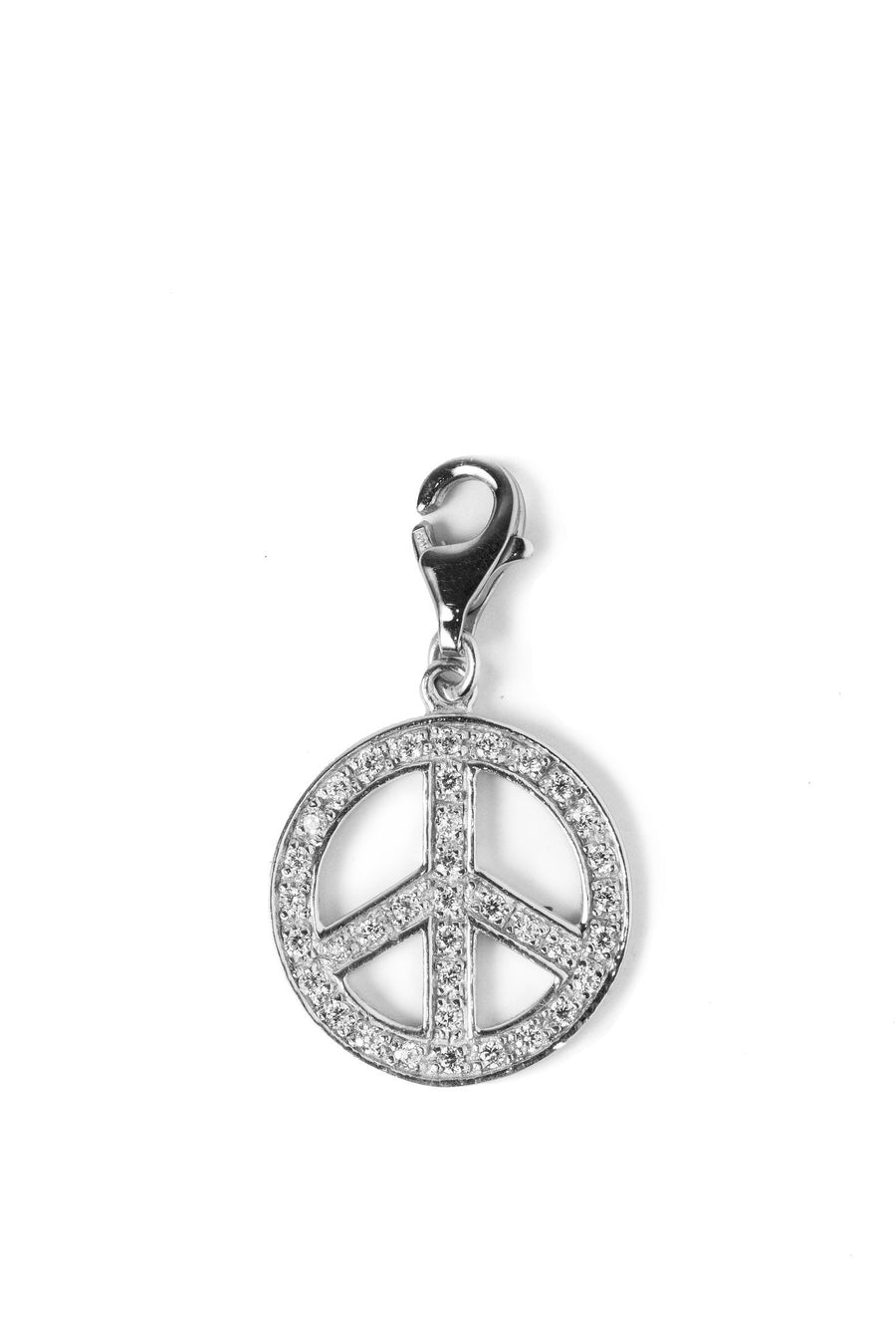 Sterling Silver Kidz Charm Sterling Silver Bling Kidz Charm - Peace - Shen Star