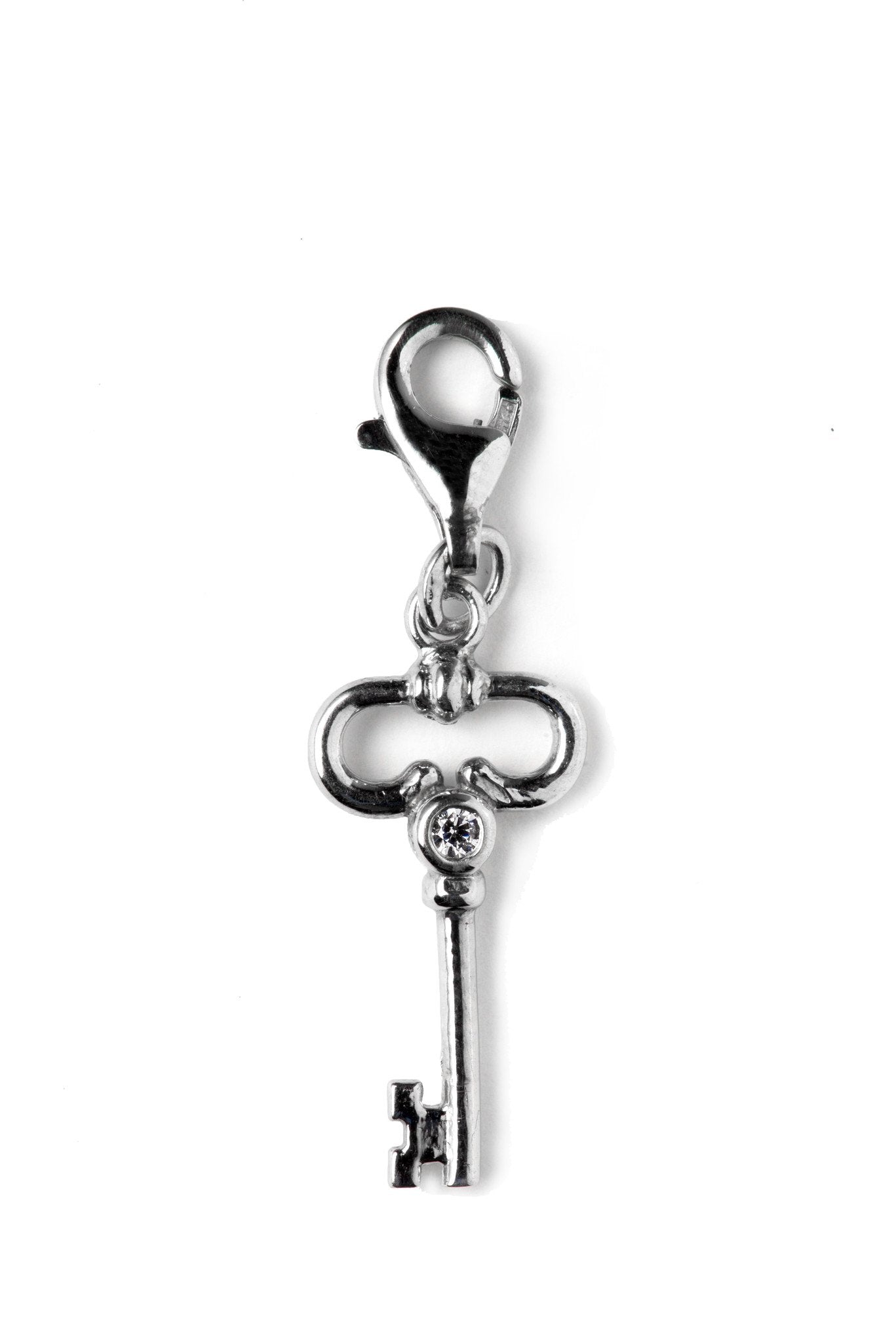 Sterling Silver Bling Kidz Charm - Key