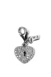 Sterling Silver Kidz Charm Sterling Silver Bling Kidz Charm - Padlock - Shen Star