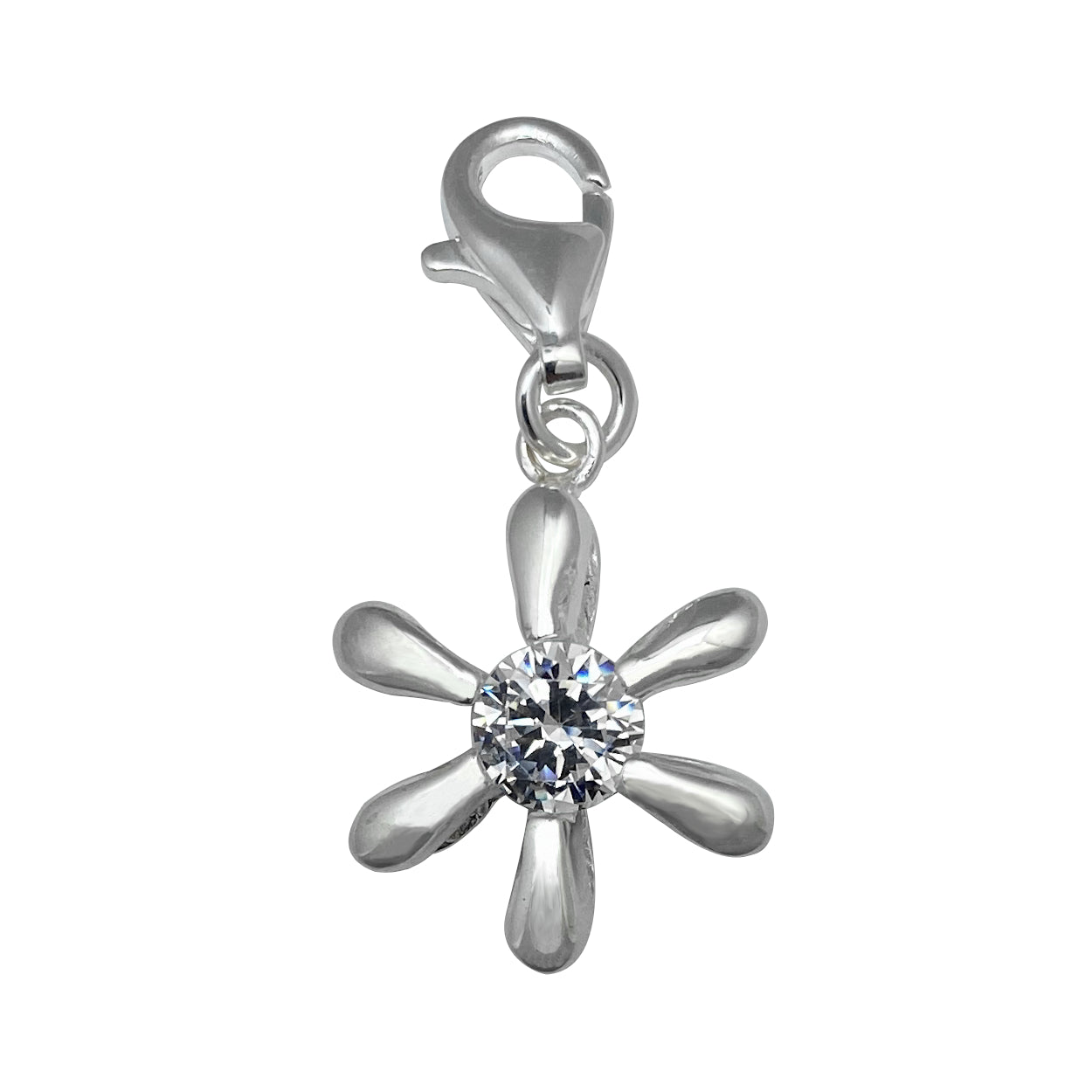 Sterling Silver Bling Kidz Charm - Flower