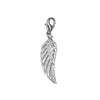 Sterling Silver Bling Charm - Wing