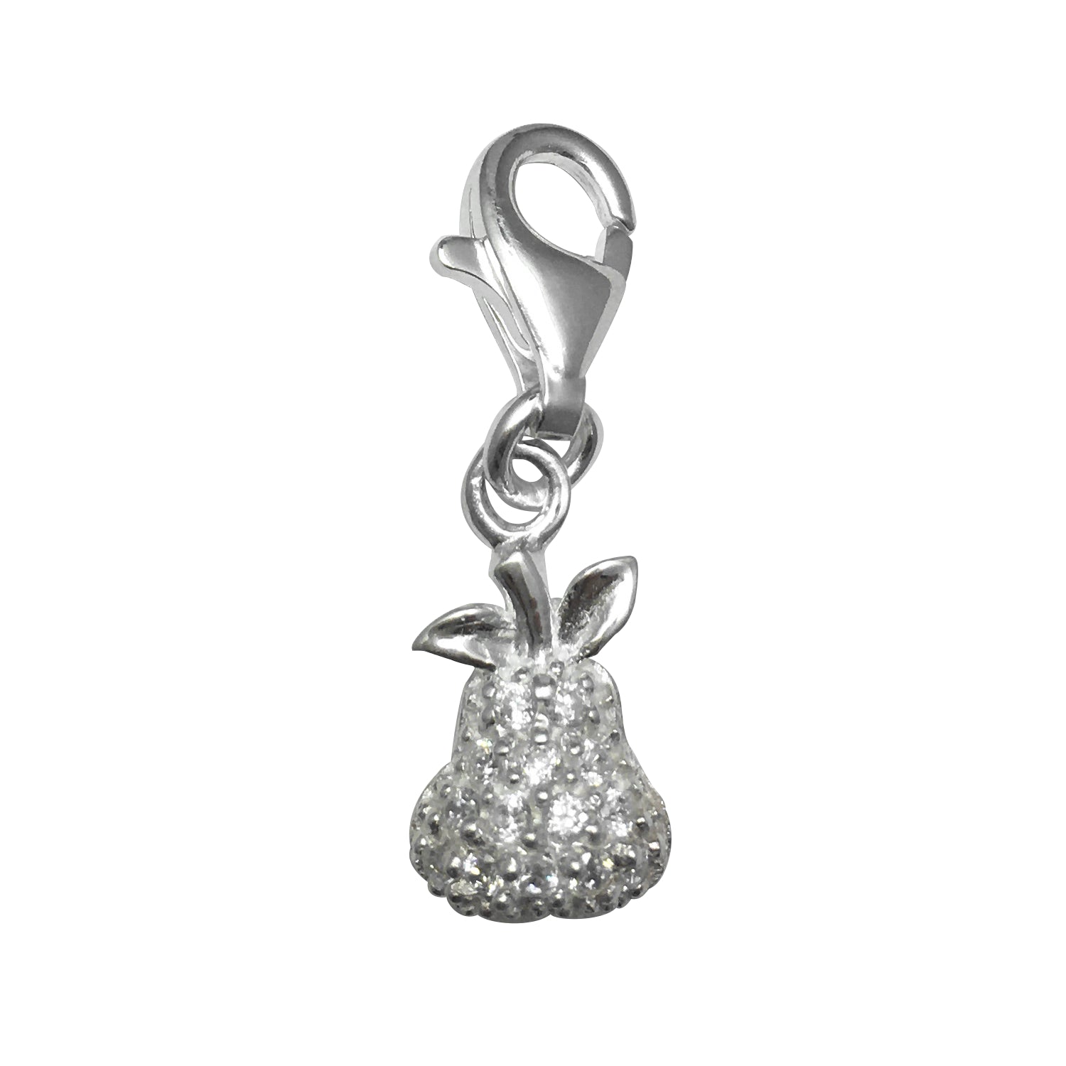 Sterling Silver Bling Kidz Charm - Pear