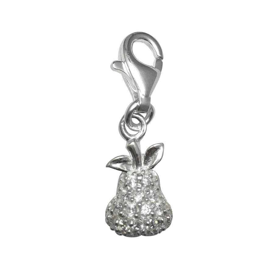Sterling Silver Bling Kidz Charm - Pear