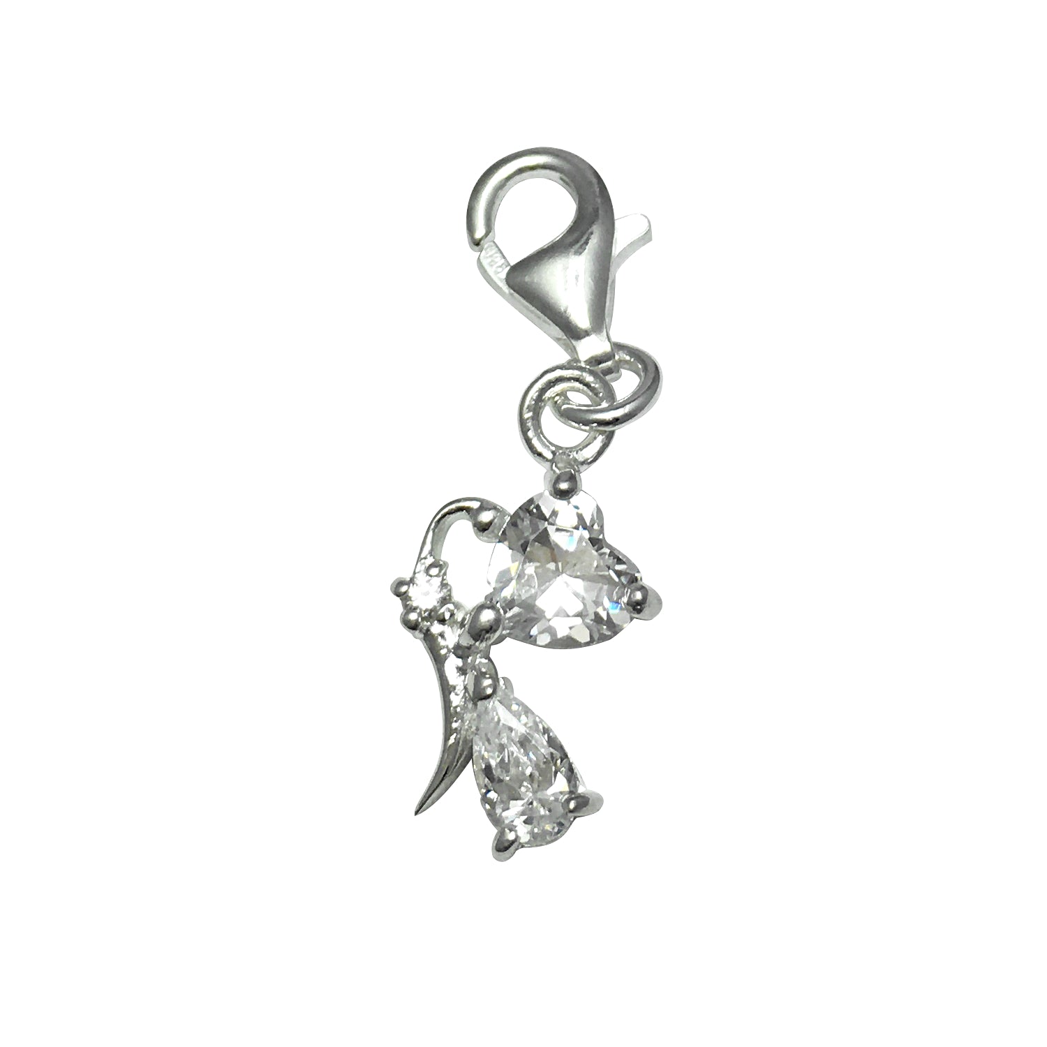 Sterling Silver Bling Kidz Charm - Butterfly