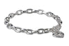 Sterling Silver Chain Sterling Silver Bracelet Large - 17 cm - Verado