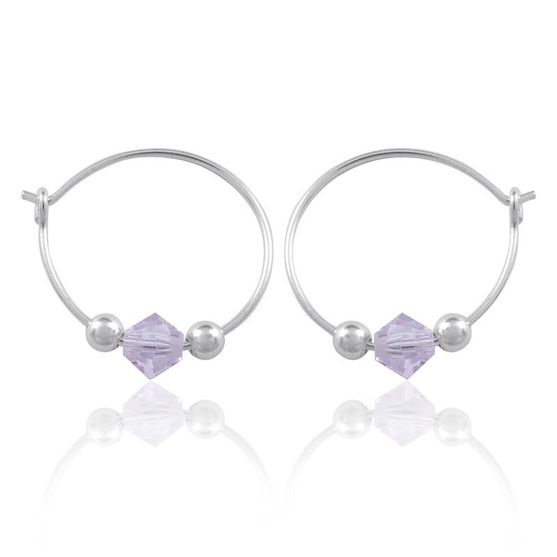Sterling Silver Hoop Earrings
