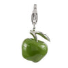 Sterling Silver Enamel Charms Sterling Silver Enamel Charm - Apple for the Teacher - Verado