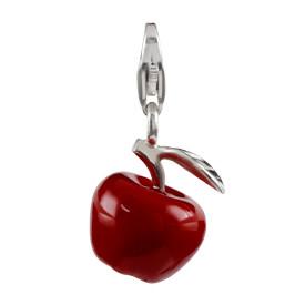 Sterling Silver Enamel Charms Sterling Silver Enamel Charm - Apple for the Teacher 2 - Verado