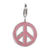 Sterling Silver Enamel Charms Sterling Silver Enamel Charm - Peace 2 - Verado