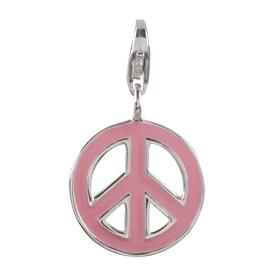 Sterling Silver Enamel Charms Sterling Silver Enamel Charm - Peace 2 - Verado