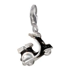 Sterling Silver Enamel Charms Sterling Silver Enamel Charm - Scooter 3 - Verado