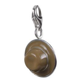 Sterling Silver Enamel Charms Sterling Silver Enamel Charm - Cowboy Hat 2 - Verado