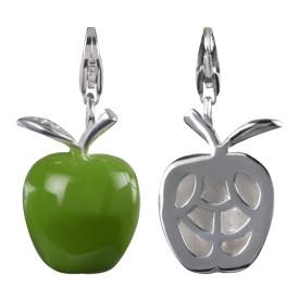 Sterling Silver Enamel Charms Sterling Silver Enamel Charm - Apple 2 - Verado