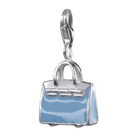 Sterling Silver Enamel Charms Sterling Silver Enamel Charm - Handbag 3 - Verado