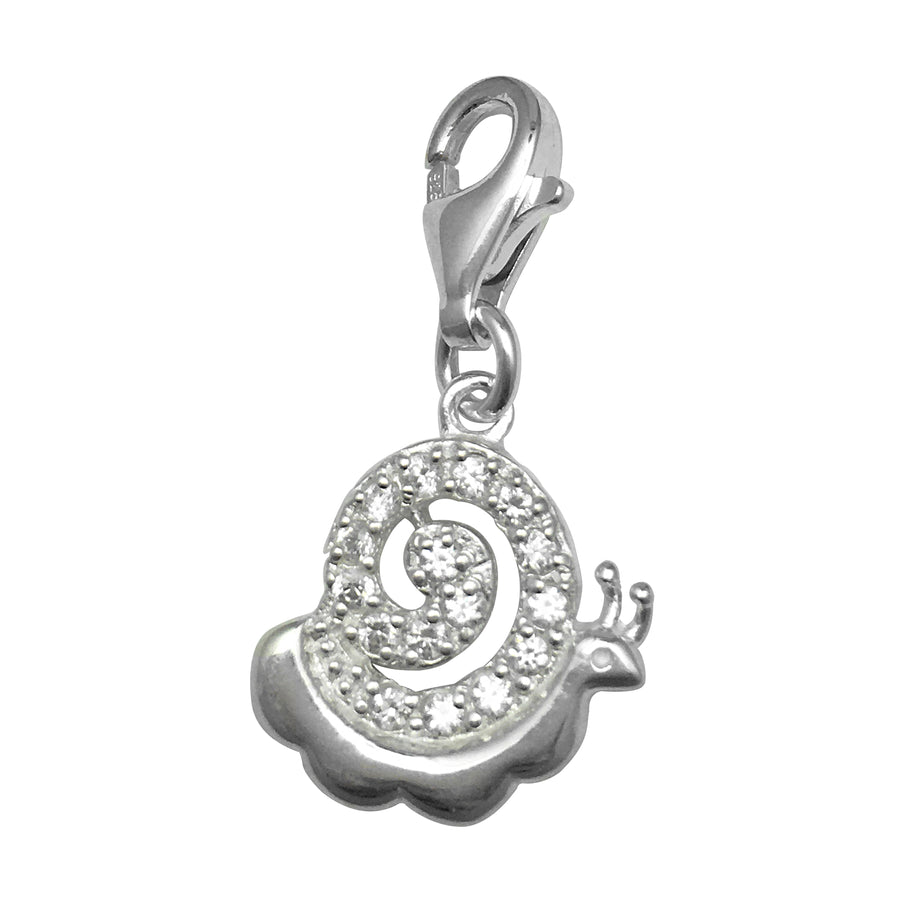 Sterling Silver Bling Kidz Charm - Snail
