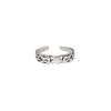 Sterling Silver Charm Sterling Silver Star Design Toe Ring - Mainly Silver