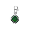 Sterling Silver Bling Kidz Charm - Emerald