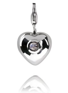 Sterling Silver Charm Sterling Silver Birthstone Charm - June - Verado
