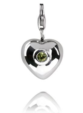 Sterling Silver Charm Sterling Silver Birthstone Charm - August - Verado