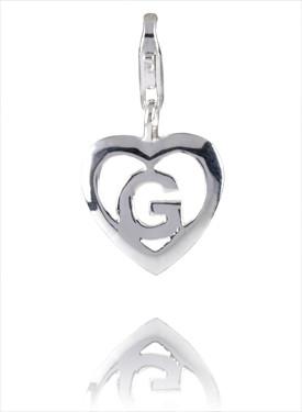 Sterling Silver Charm Sterling Silver Alphabet Charm - Letter G - Verado