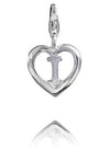 Sterling Silver Charm Sterling Silver Alphabet Charm - Letter I - Verado