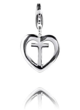 Sterling Silver Charm Sterling Silver Alphabet Charm - Letter T - Verado