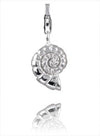 Sterling Silver Charms Sterling Silver Charm - Nautilus Shell - Verado