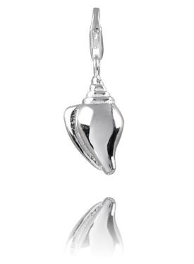 Sterling Silver Charms Sterling Silver Charm - Conch Shell - Verado