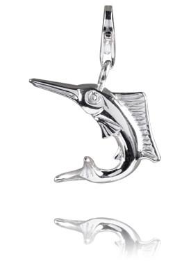 Sterling Silver Charms Sterling Silver Charm - Swordfish - Verado