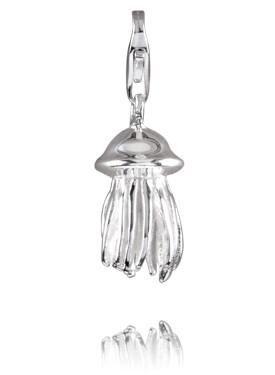 Sterling Silver Charms Sterling Silver Charm - Jelly Fish - Verado