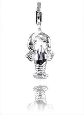 Sterling Silver Charms Sterling Silver Charm - Lobster - Verado