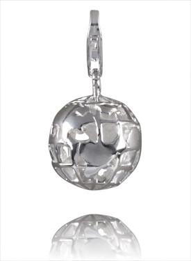 Sterling Silver Charms Sterling Silver Charm - Here on Earth - Verado