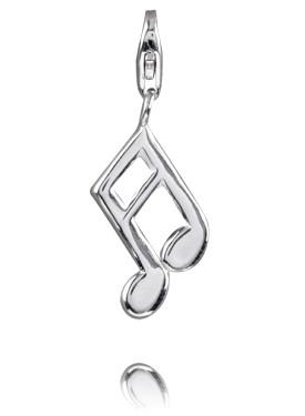 Sterling Silver Charms Sterling Silver Charm - Music Note - Verado
