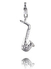 Sterling Silver Charms Sterling Silver Charm - Saxophone - Verado