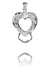 Sterling Silver Charm Hanger - Heart