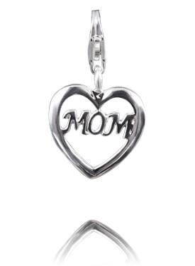Sterling Silver Charms Sterling Silver Charm - Mom - Verado