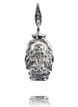 Sterling Silver Charms Sterling Silver Charm - Wealth Buddha - Verado