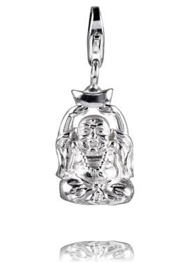 Sterling Silver Charms Sterling Silver Charm - Prosperity Buddha - Verado