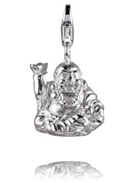 Sterling Silver Charms Sterling Silver Charm - Fertility Buddha - Verado