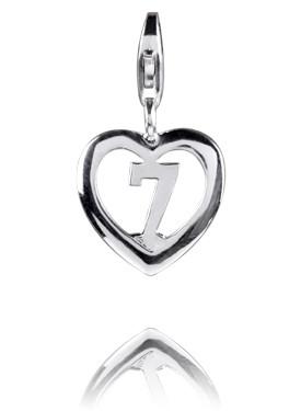 Sterling Silver Charm Sterling Silver Numerical Charm No.7 - Verado