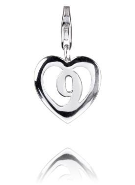 Sterling Silver Charm Sterling Silver Numerical Charm No.9 - Verado