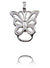 Sterling Silver Charm Hanger - Butterfly